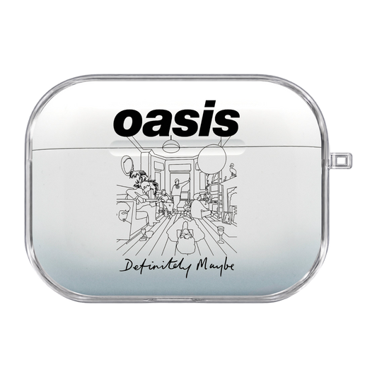 Oasis Definitely Maybe Room Line Art Asterion AirPods case